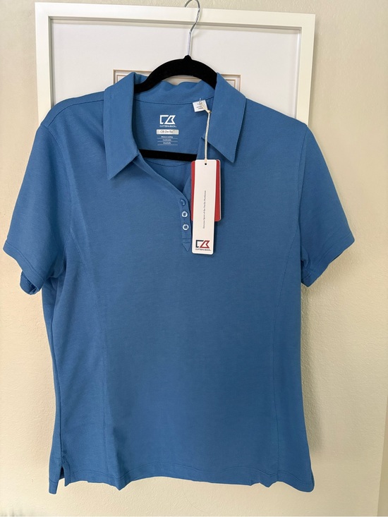 Cutter & Buck Tops - Cutter & Buck Women’s Short-Sleeve Golf Polo in Sky Blue. NWT Lot